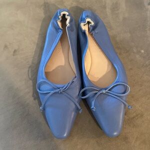 Club Monaco Leather Ballet Flats